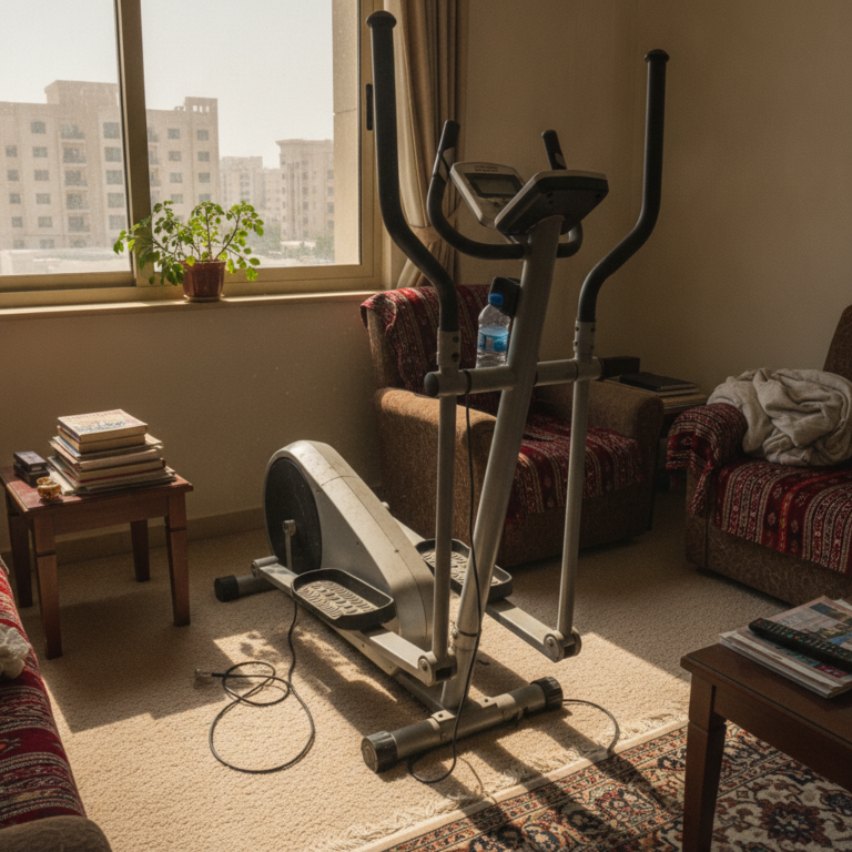 نشتري أجهزة رياضية مستعملة الكويت — صورة واقعية للبيع كاش تقييم فوري 9878 6049