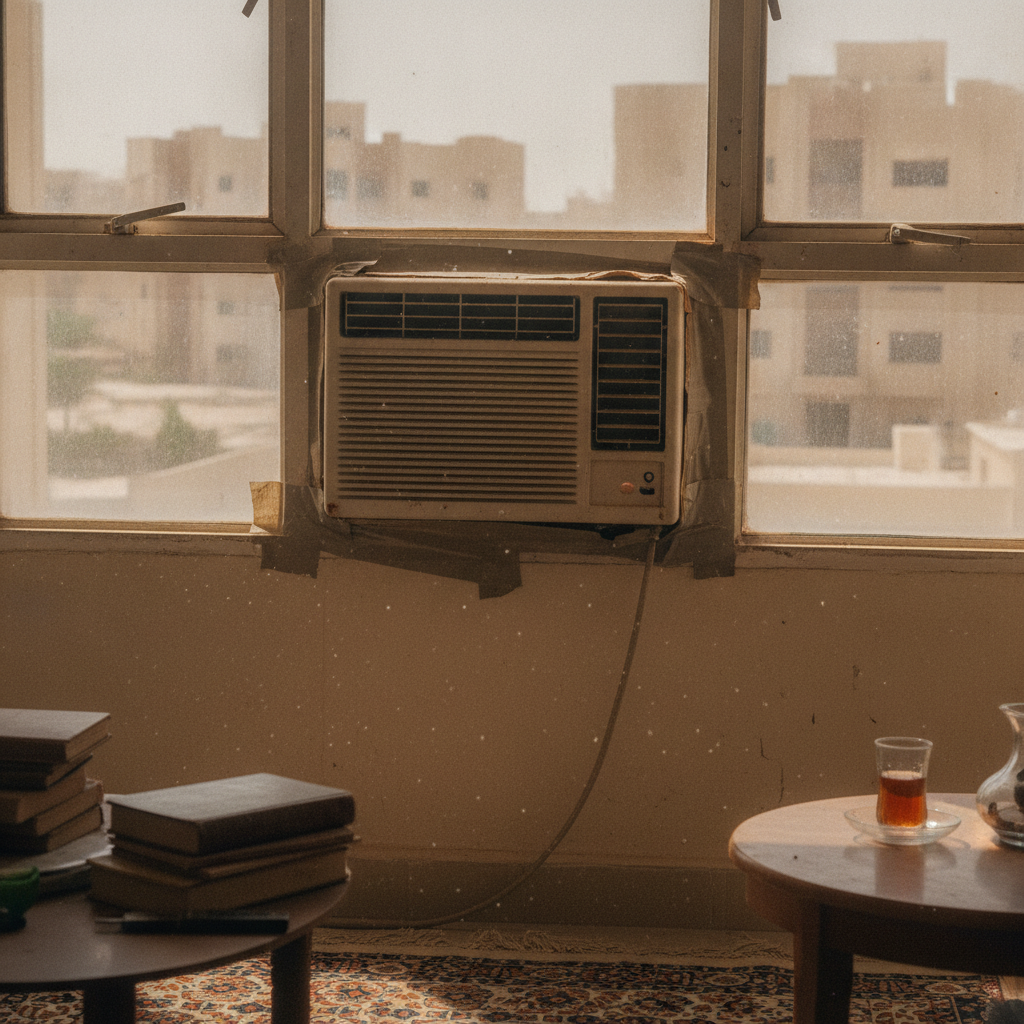 نشتري مكيفات شباك مستعملة الكويت — صورة واقعية للبيع كاش تقييم فوري 9878 6049